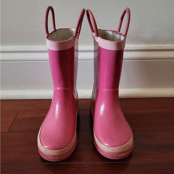 Western Chief hot pink toddler girl rain boots - Picture 2 of 8